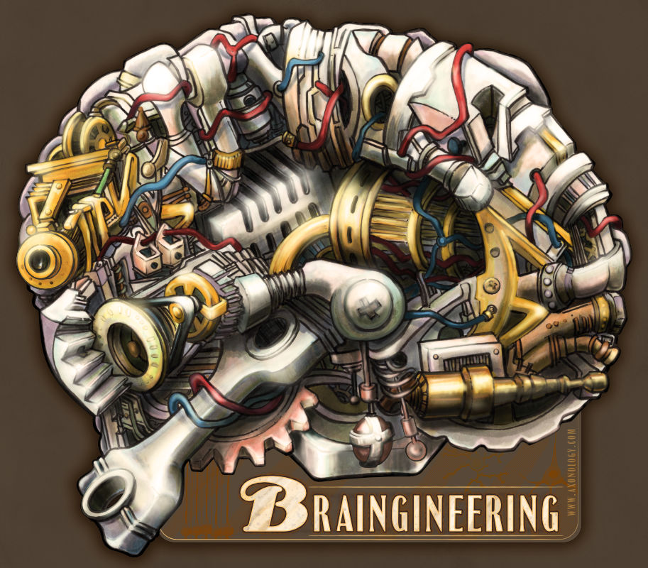 Steampunk brain